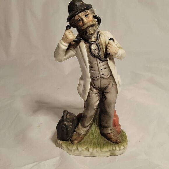 Rare Vintage Designed Himark Giftware Porcelain Old Time Doctor 7 1/4" Figurine - Picture 14 of 14